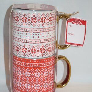 New 2021 Walmart 2 Pack Christmas Mugs Cups